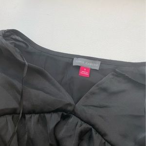 Vince Camuto black work blouse